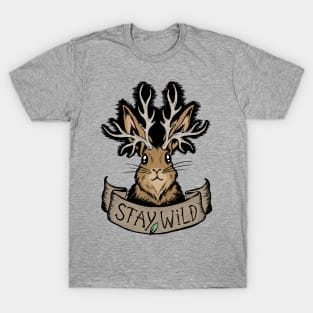 Stay Wild Jackalope T-Shirt